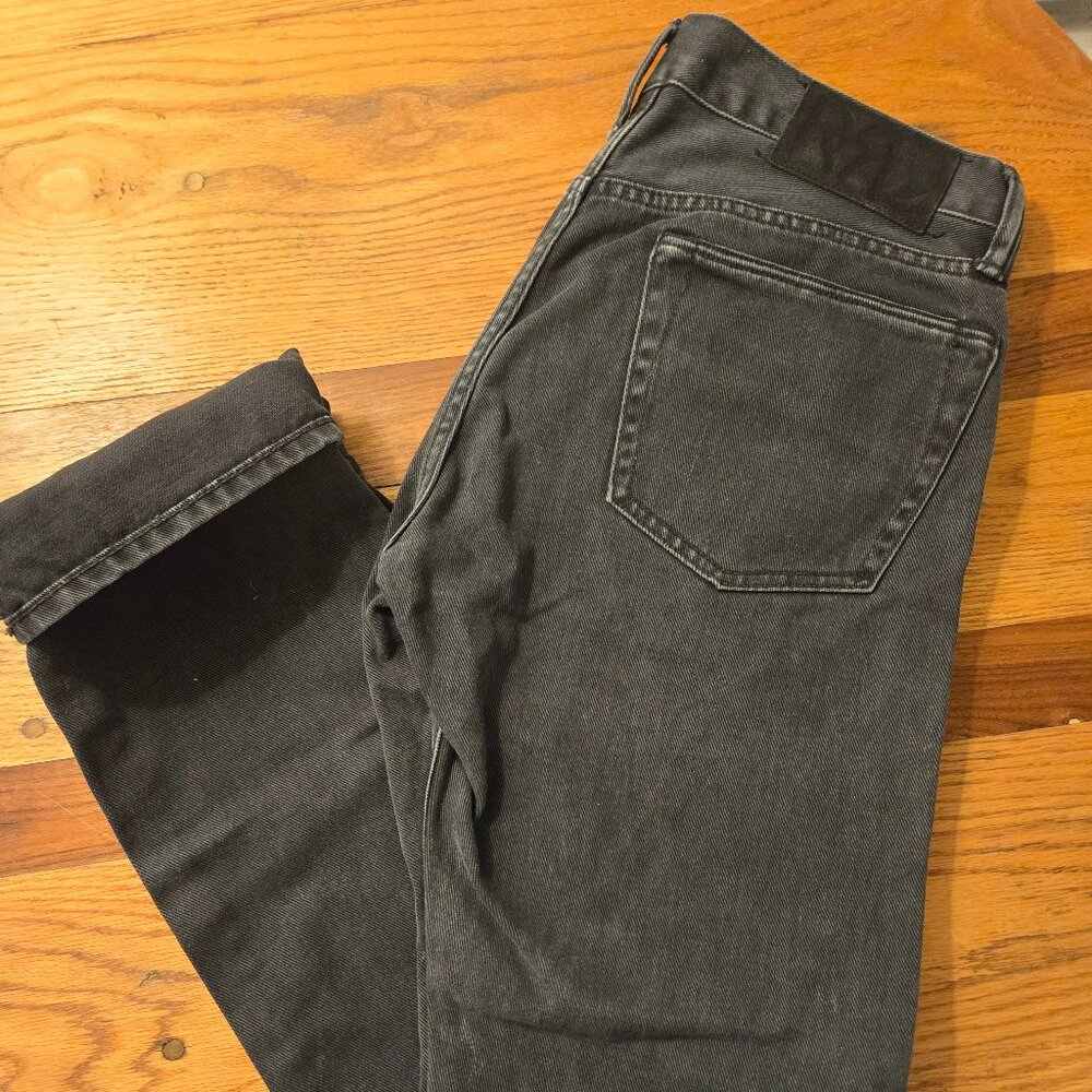 RRL Slim fit black denim jeans 30/32